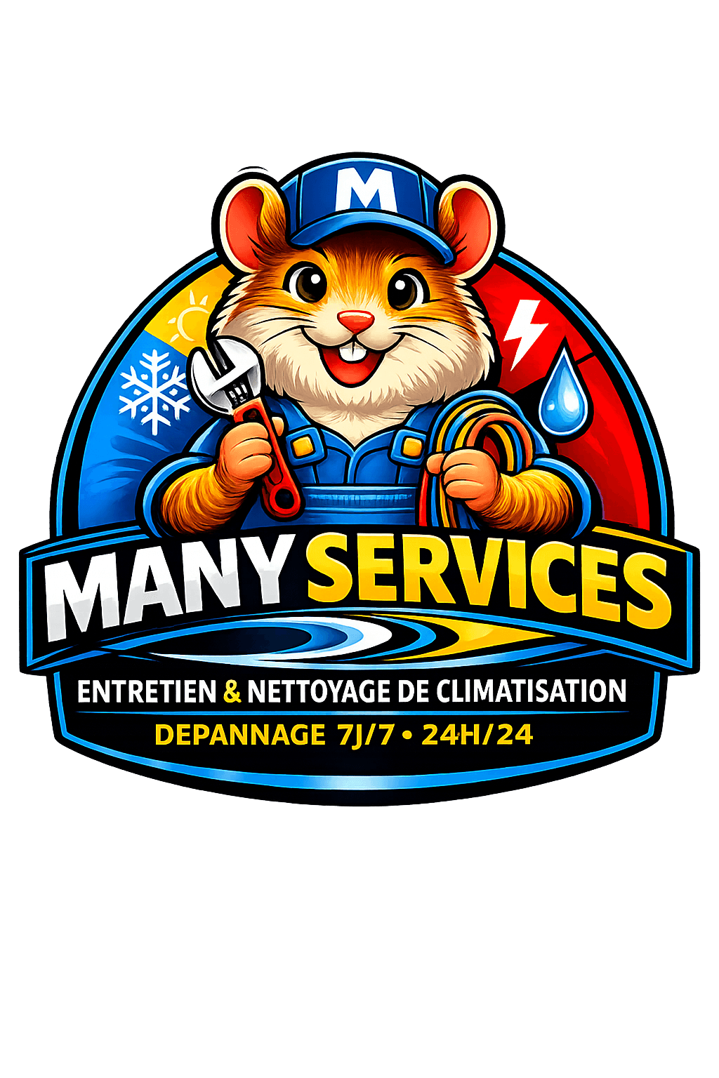 Many Services — Entretien & Nettoyage de Climatisation